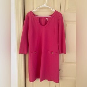 Lilly Pulitzer Magenta Dress. XL